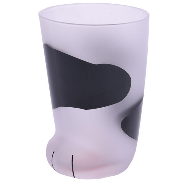 Creative Cute Cat Paws Glass Tiger Paws Mug Office Coffee Mug Tumbler Personality Breakfast Milk Porcelain Cup Gift - Image 4