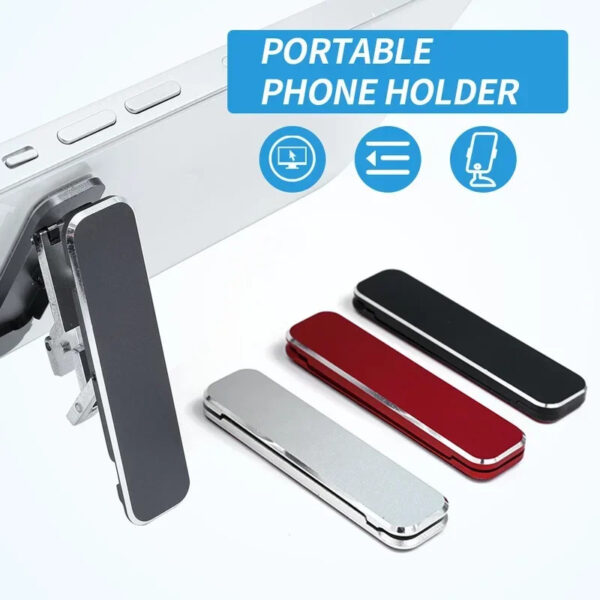 Mini Backstick Folding Mobile Phone Holder Universal Lazy Stick Portable Invisible Mobile Phone Holder - Image 2