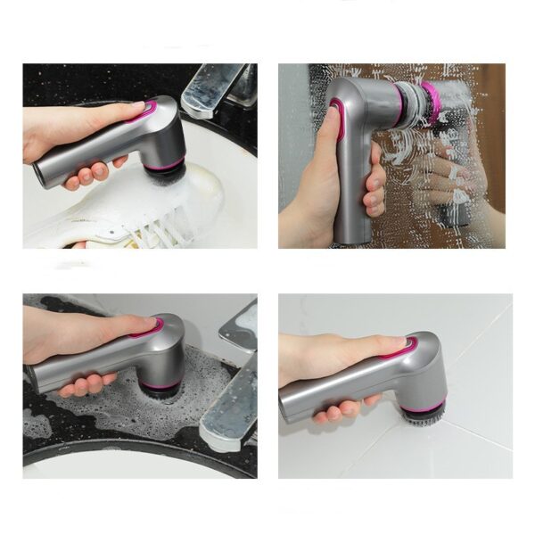 Portable Electric Cleaning Brush Shoe Polisher - Image 5