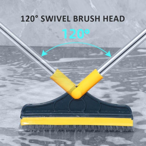 Bathroom Long Handle Floor Gap Wiper No Dead Corner Hard Bristle Floor Cleaning Ceramic Tile Brush - Image 5